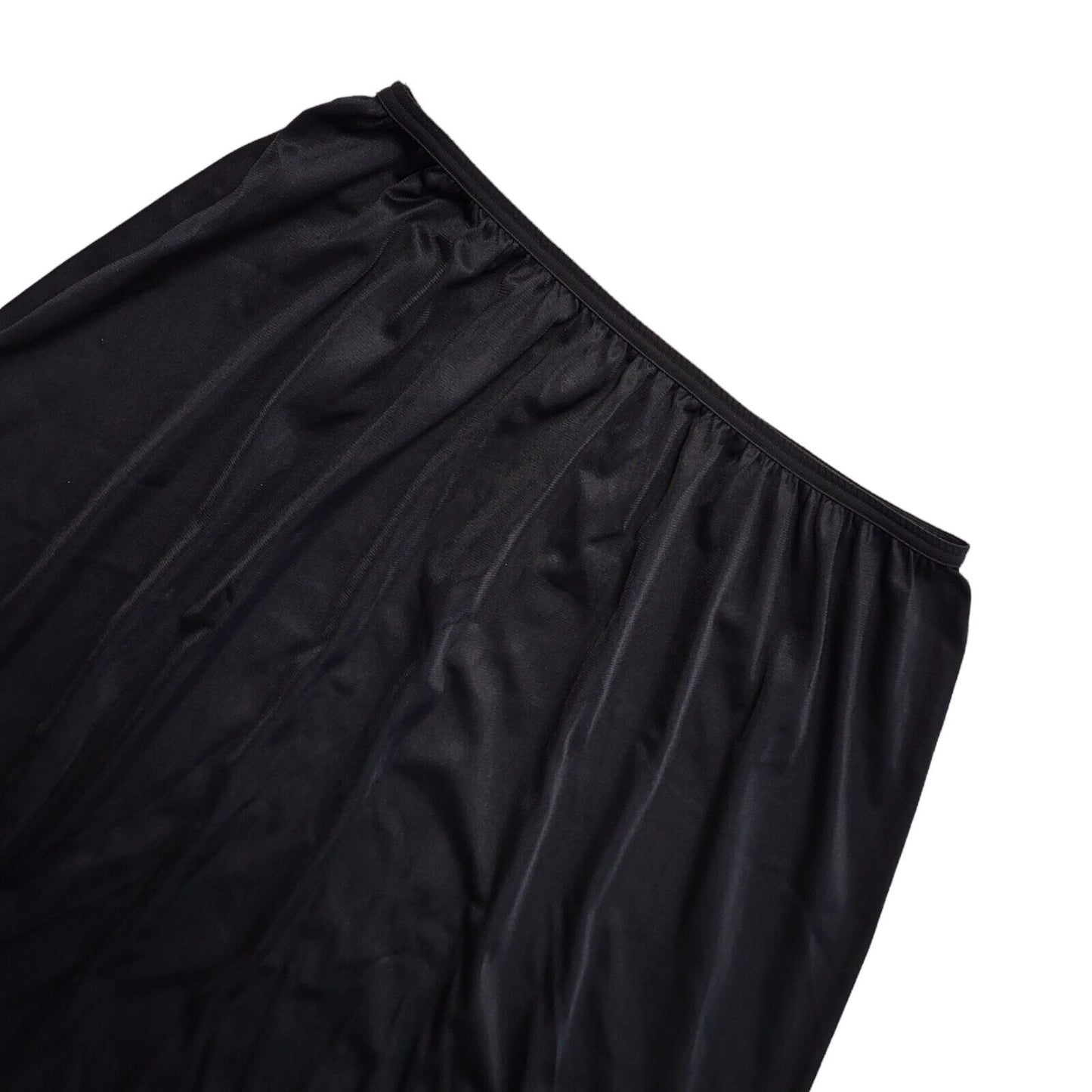 St Michael Vintage 90's Black Under Skirt Uk Women's Size 18-20