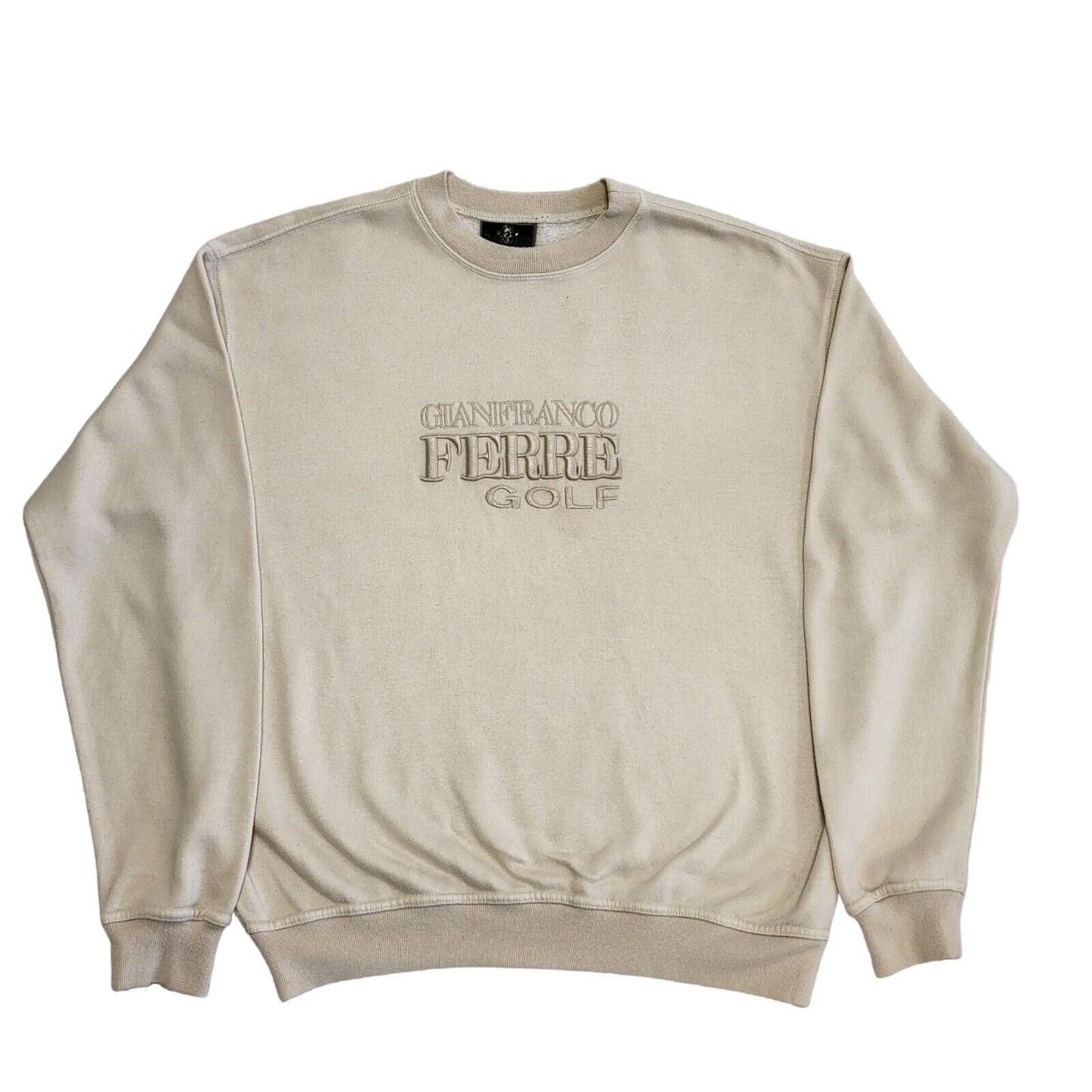 Gianfranco Ferre 90s Vintage Golf Crew Neck Sweatshirt Men's Size L