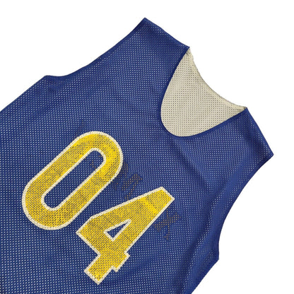 X-Men Vintage Y2K Blue Reversible No 04 Vest Top Men's Size M