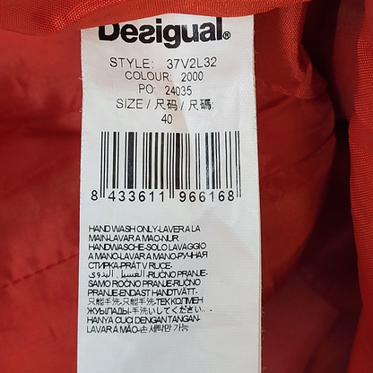 Desigual Y2K Graphic Print Dress Womens UK 12