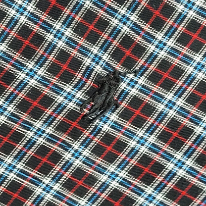 Ralph Lauren Red & Black Checked Vintage 90's Long Sleeve Shirt UK Men's Size M