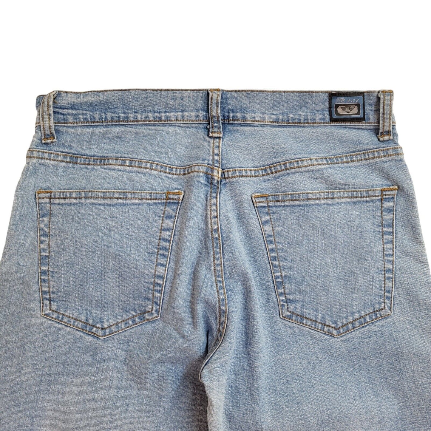 B401 Vintage 90s Light Blue Bootcut Denim Jeans Uk Women's Size 12 W30 L31