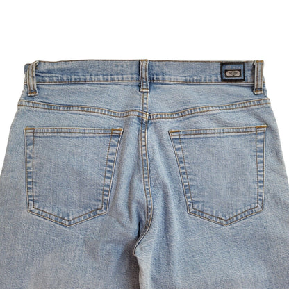 B401 Vintage 90s Light Blue Bootcut Denim Jeans Uk Women's Size 12 W30 L31