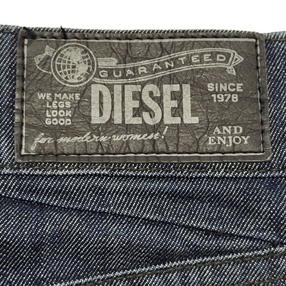 Diesel Dark Blue Denim Mini Skirt Uk Women's W30