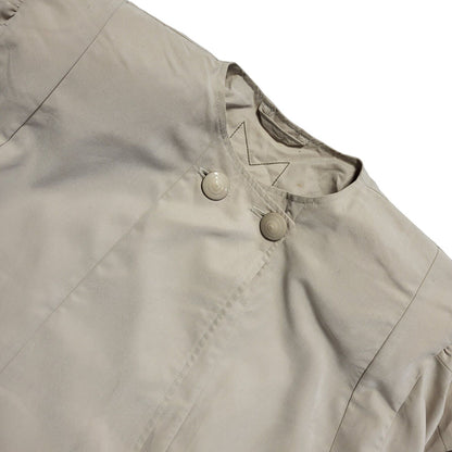 Vitti Brown Beige Button Snap Jacket Uk Women's Size 22