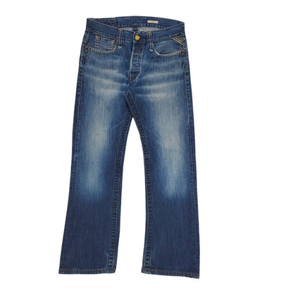 Replay 90s Vintage Blue Straight Denim Jeans Men's Size S W30 L32