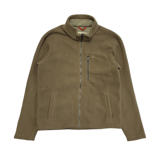 Timberland Performance Khaki Hiking Fleece Jacket Uk Men's Size Small