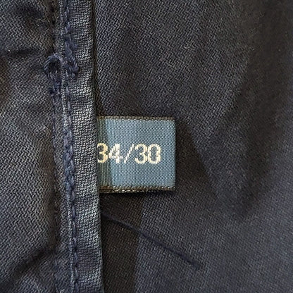 Ralph Lauren 90s Vintage Dark Blue Straight Denim Jeans Men's Size L W34 L30