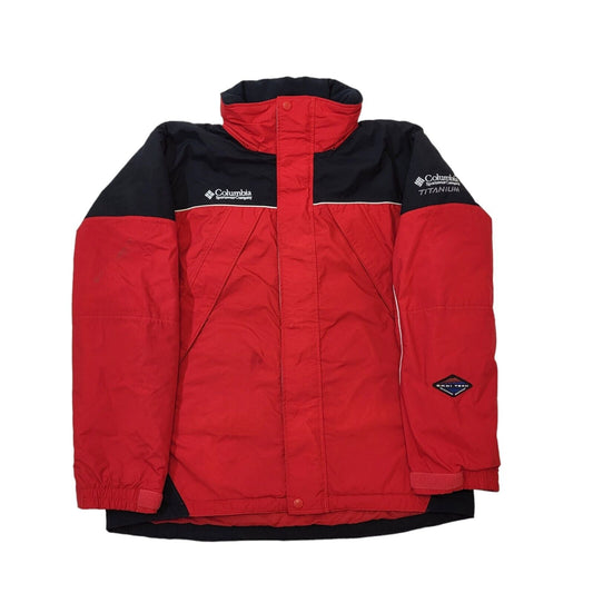 Columbia Titanium Red & Black Coat Women's Size 2XL (18-20)