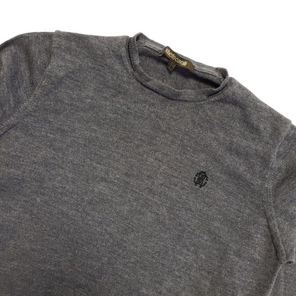 Roberto Cavalli Grey Round Neck Jumper Women's Size Small