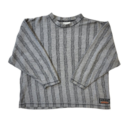 Adidas 90s Vintage Stree Grey Over-sized  Sweatshirt Men's Size Medium