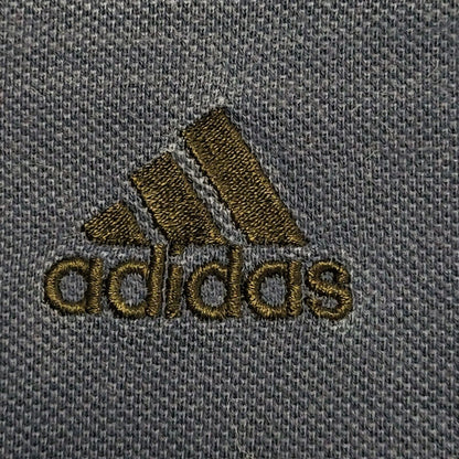 Adidas 90s Vintage Navy Blue V-Neck Sweatshirt Men's Size M