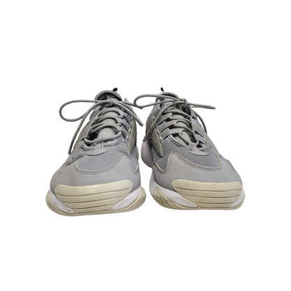 Nike Zoom Zm Air Grey Canvas Leather Trainers Uk Size 8