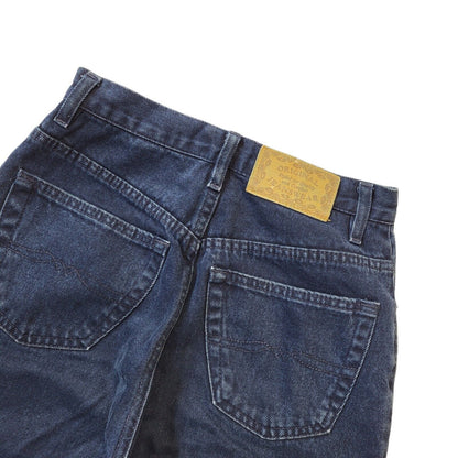 Etam 90s Vintage Dark Blue Tapered Denim Jeans Women's Size 10 W28 L30