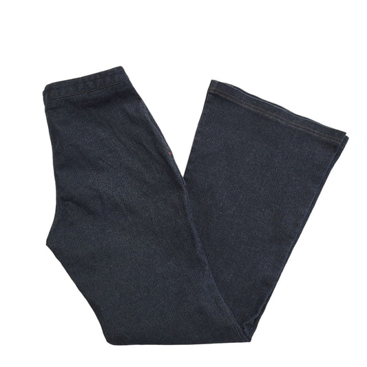 Soon Vintage Y2k Dark Blue Bootcut Denim Jeans Women's Size 12 W32 L30