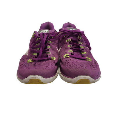 Nike Lunarglide Purple Lace-up Sports Casual Trainers Uk Women's Size 6
