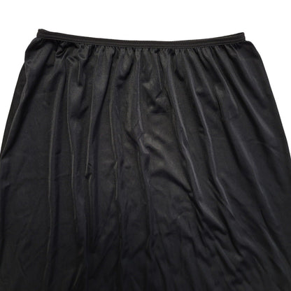 St Michael Vintage 90's Black Under Skirt Uk Women's Size 18-20