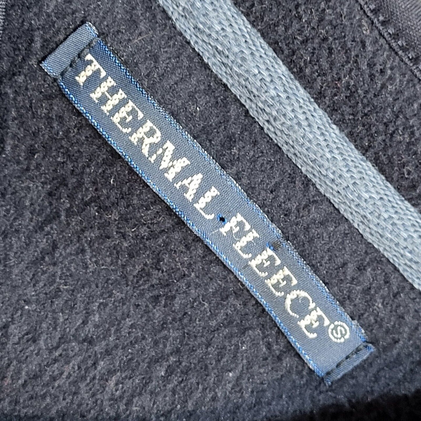 St Barrard Blue Thermal Fleece Vintage Y2K Sweatshirt UK Men's Size S
