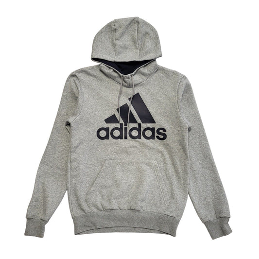 Adidas Vintage Y2k Grey Pullover Sweatshirt Hoodie Uk Men's Size S