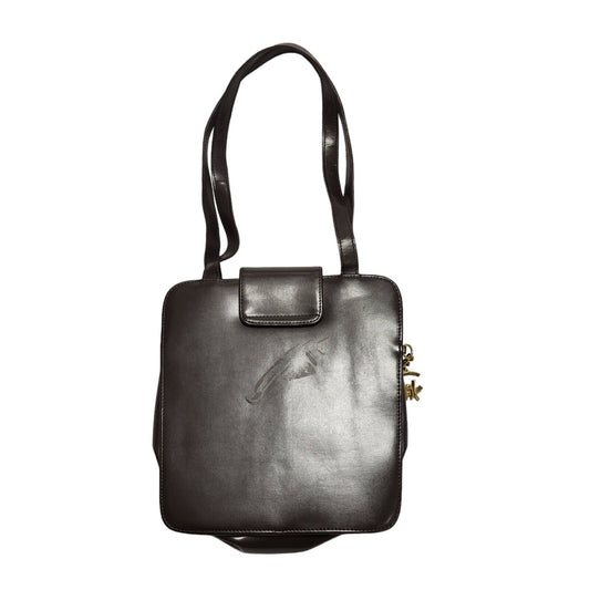 Chiltern Vintage Brown Leather Hand Bag / Shoulder Bag Uk Women's 10" x 9"