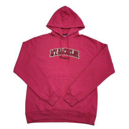 Champion MT.Bachelor Y2K Pink Hoodie Sweatshirt Women's Size L