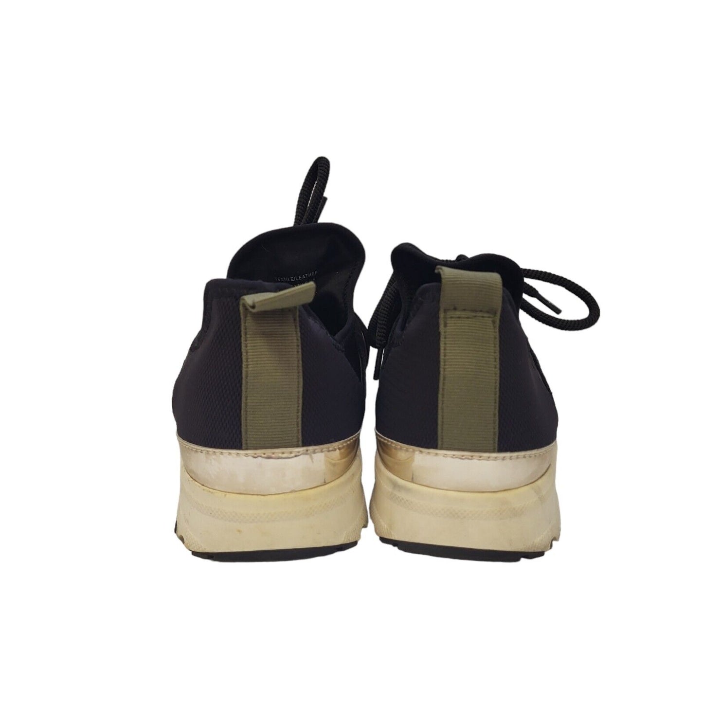 Carvela Black & White Lace-up Sports Casual Trainers Uk Men's Size 6