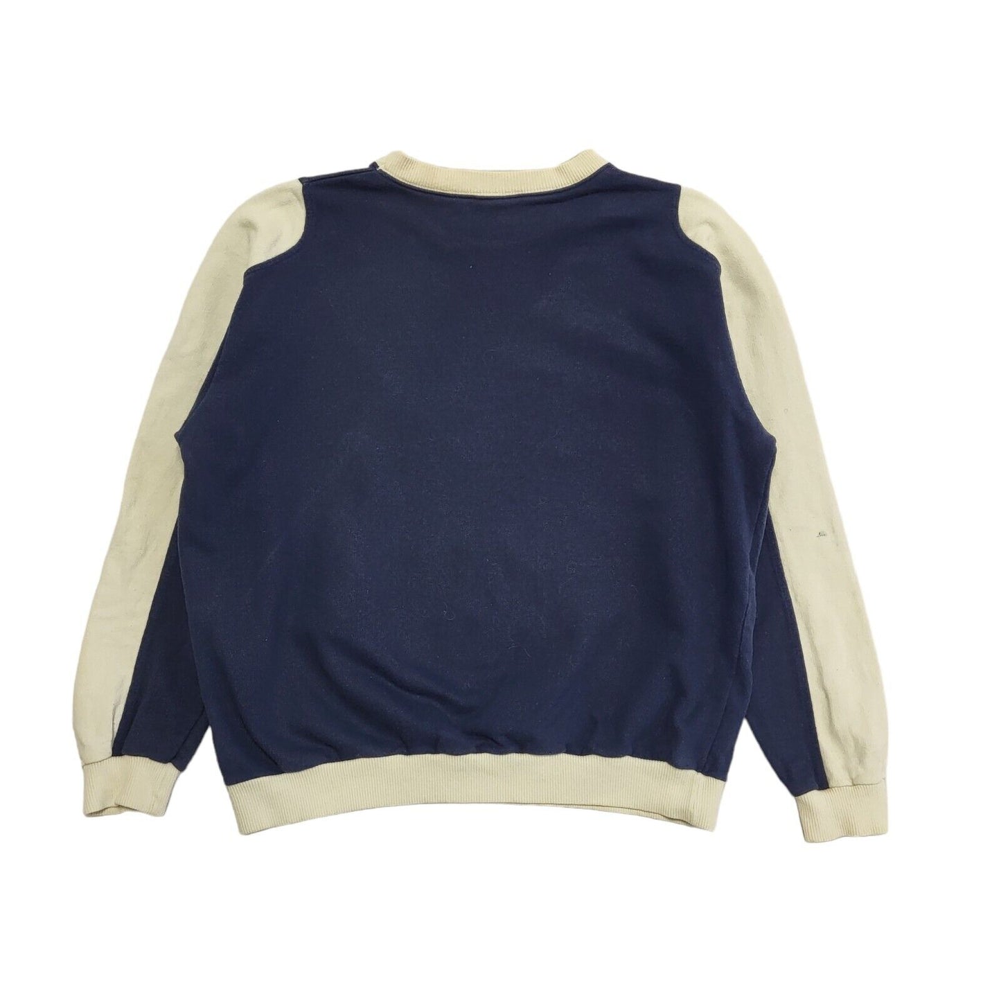 Falmer Vintage 90's  DR.J.MC.Murray Blue & White Sweatshirt Womens UK Size S