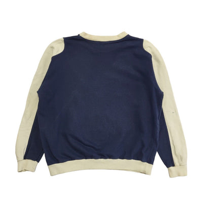 Falmer Vintage 90's  DR.J.MC.Murray Blue & White Sweatshirt Womens UK Size S