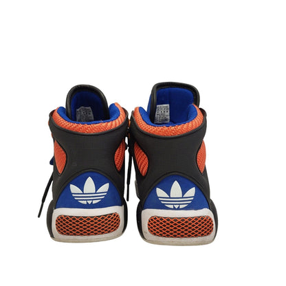 Adidas New York Knicks Blue HI Top Leather Men's Trainers Uk 6.5
