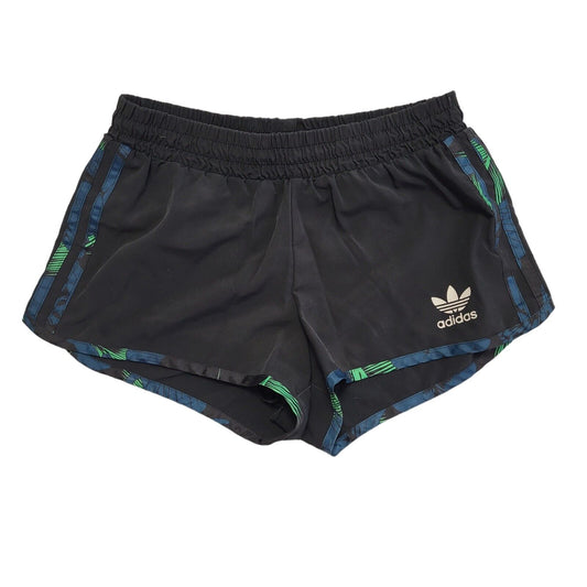 Adidas Vintage Y2K  Black Sports Gym Shorts Uk Women's Size 8 W26