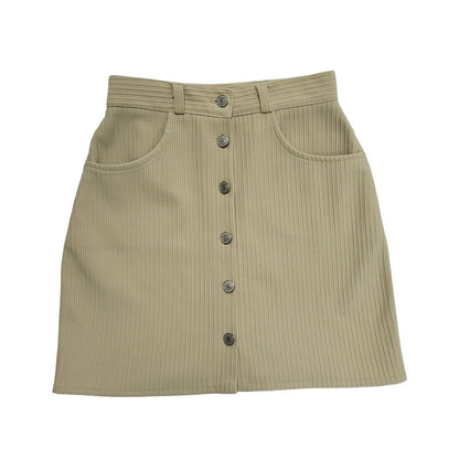 Bay Trading 90s Beige Mini Skirt Uk Women's Size 10 W28