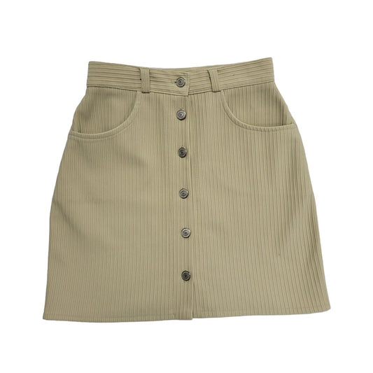 Bay Trading 90s Beige Mini Skirt Uk Women's Size 10 W28