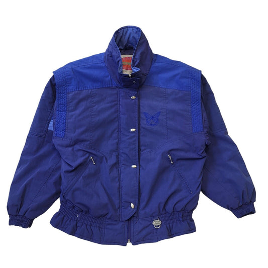 Campri 90s Vintage Blue Ski Jacket Women's Size 14