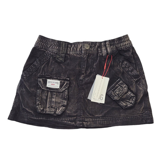 Urban Outfitters Y2K Vintage Black Mini Skirt BNWT Women's Size XXS/XS W22-24