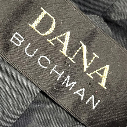 Dana Buchman Vintage 80's Black Pink Box Open Blazer Jacket Women's UK Size 10