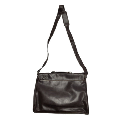 Telon Polo Brown Leather Hand Bag / Shoulder Bag Uk Women's 13.5" x 14.5"