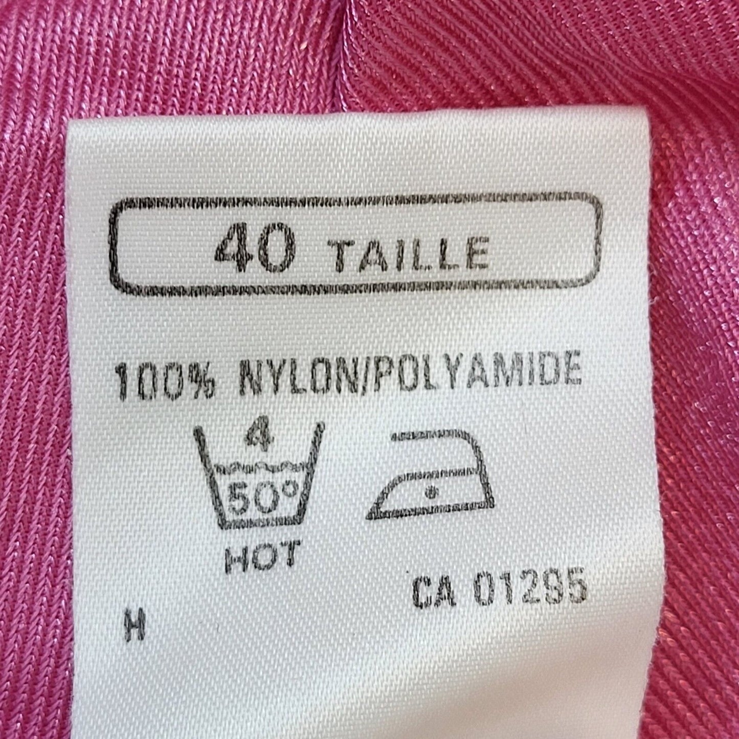 St Michael M&S 80's Vintage Pink & White Night Dress Womens UK XS EU 6