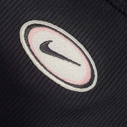 Nike Black Vintage Y2K Cropped Strap Vest Top Womens UK Size S