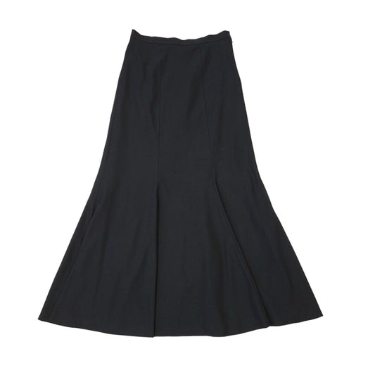 DL Barron Vintage 80's Black Pleated Skirt Uk Women's Size 16 W32