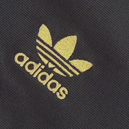 Adidas Black Y2k Zipped Sports Tracksuit Top Uk Women's Size Small