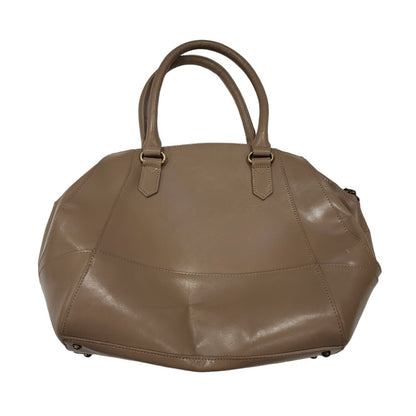 Jones Brown Leather Small Hand Bag Uk Women's Size  12" x 12"