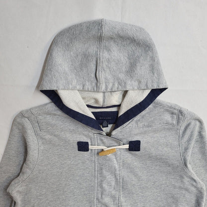 Tommy Hilfiger Y2k Grey Button Sweatshirt Hoodie Uk Men's Size XL