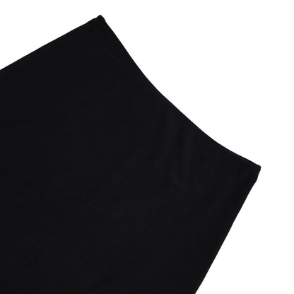 New Look Vintage 90's Black Straight Elasticated Skirt Uk Women's Size 12 W30