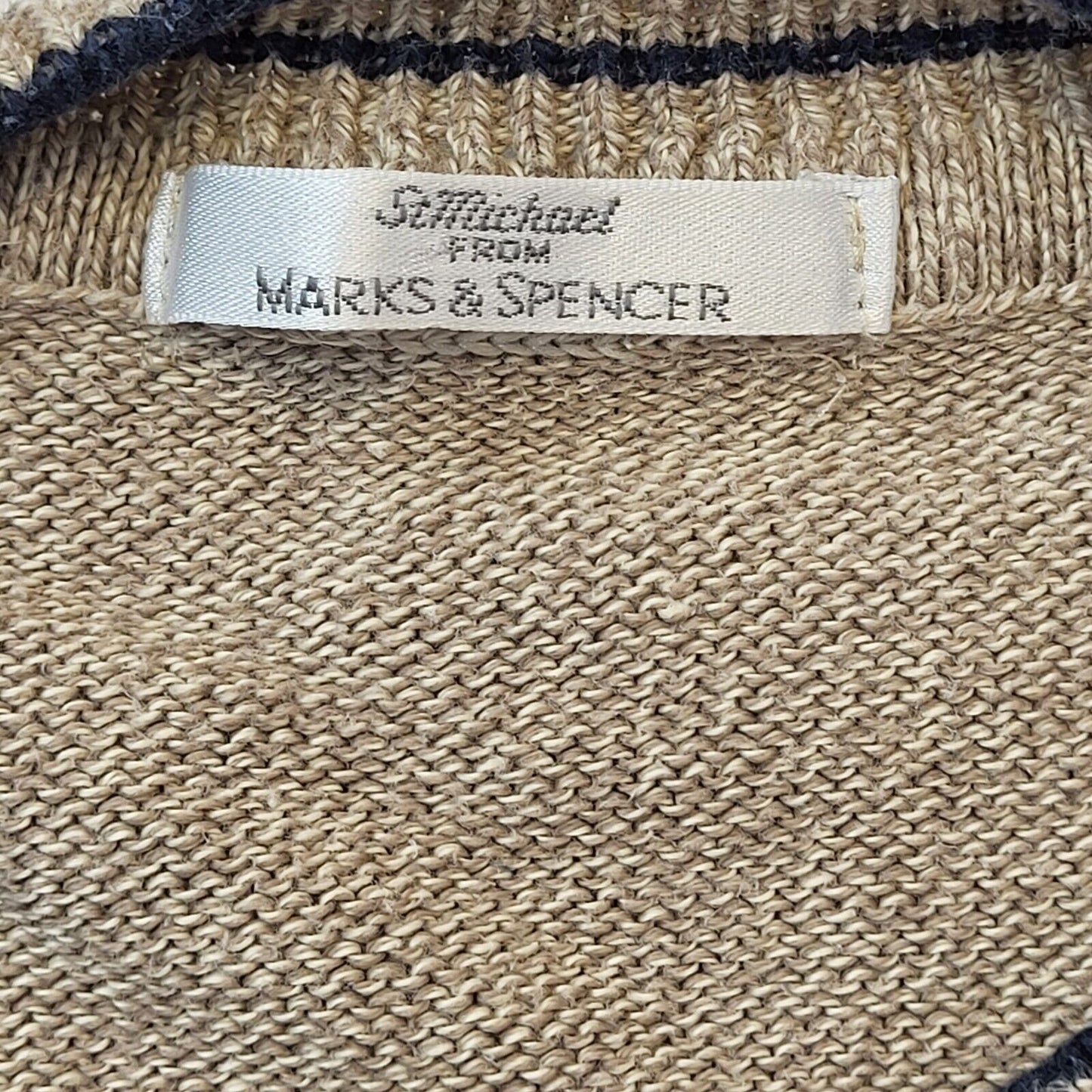 St Michael 90s Vintage Cotton Jumper Men's Size Large
