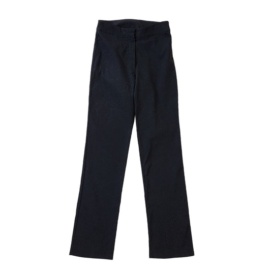 Clockhouse 90s Vintage Black Glittery Dress Trousers Women's Size 12 W30 L30
