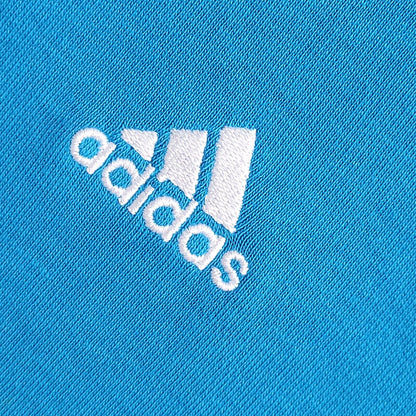 Adidas Turquoise Blue Zipped Sweatshirt Hoodie UK Women's Size 12