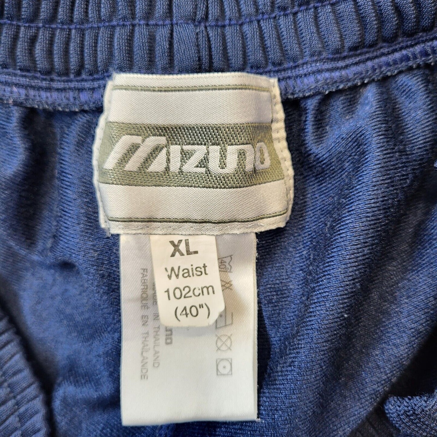 Mizuno Navy Blue 90s Vintage Tracksuit Bottoms Men's Size XL W36 L32