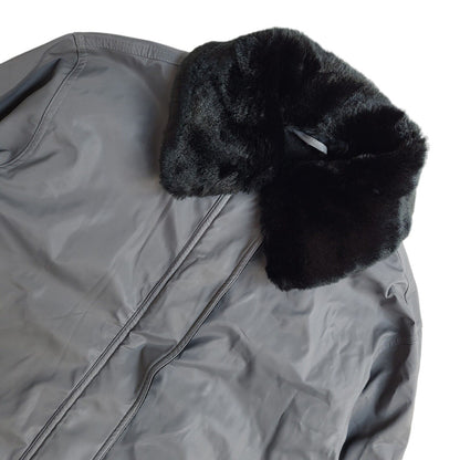 Dennis Basso Grey & Black 90s Vintage Rain Coat Uk Women's Size Small