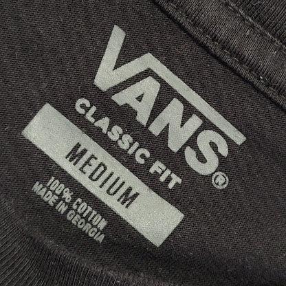 Vans Vintage Y2k Black Classic Fit T-Shirt Uk Men's Size M