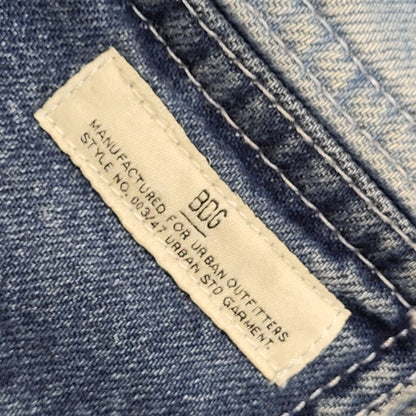 BDG Y2K Blue Patchwork  Tapered Leg Denim Jeans Women's Size 8 W26 L30